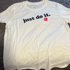 Nike “Just Do It” Tee - size medium